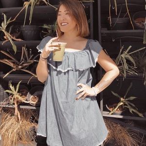 Babydoll Denim Dress